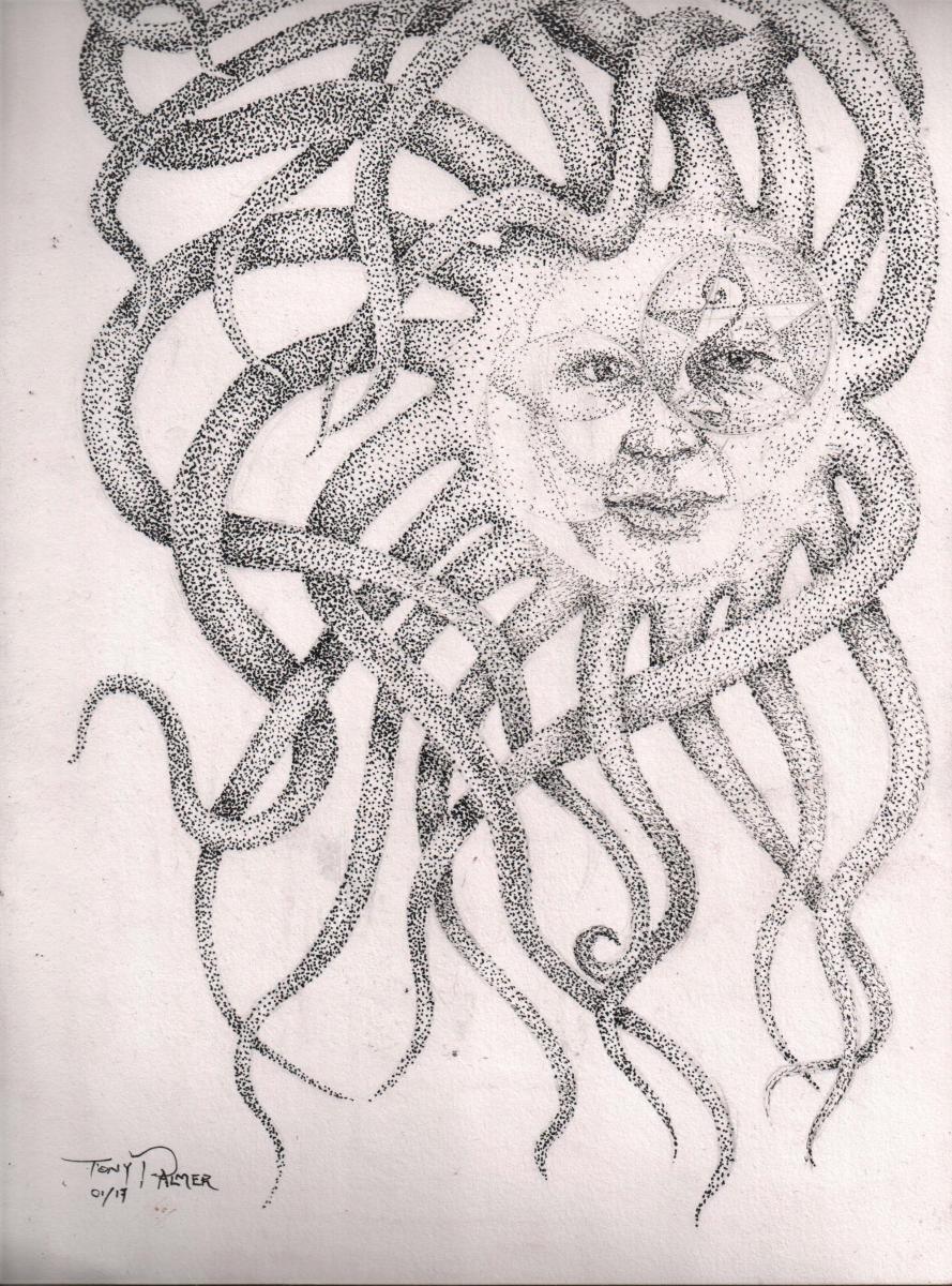 A4b.Deesse-du-microcosme.-stylo-et-encre-2017-Perdu-ou-vendu