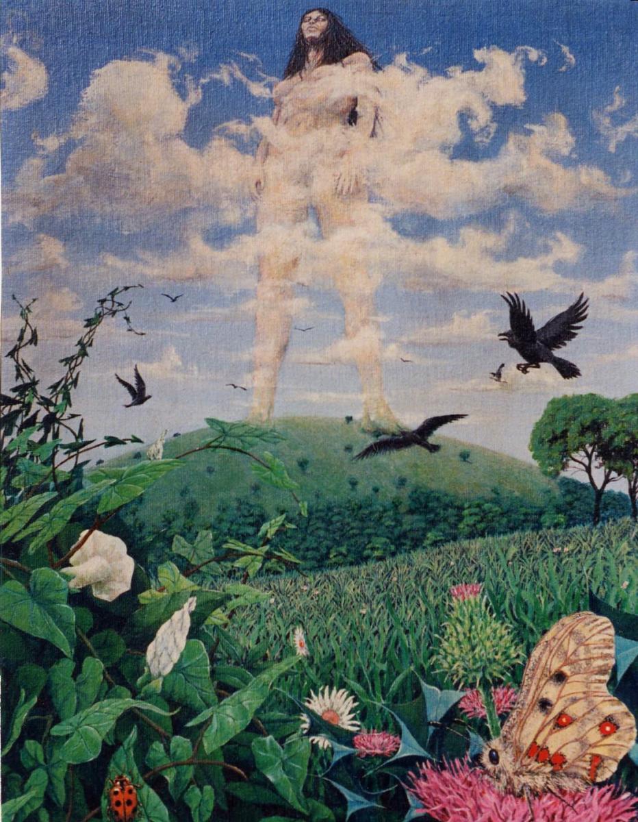 A8.-LESPRIT-DE-LA-MERE-DE-LA-TERRE.-Acrylique.-1980-Disponible