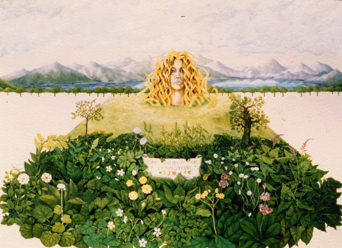 A9.-LE-JARDIN-DE-LA-PERSEPHONIE.-OIL-1972-Vendu